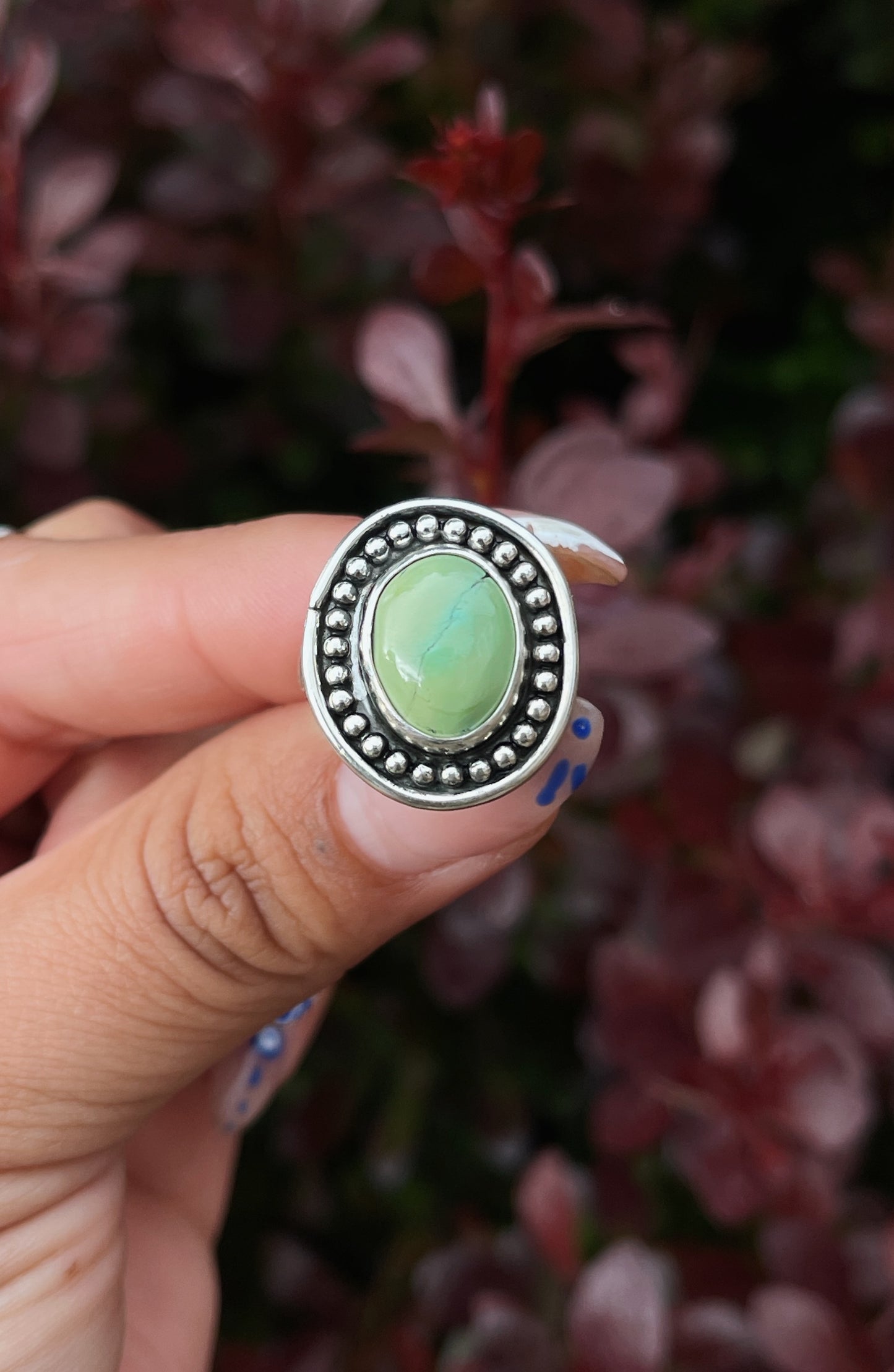 Kindred Ring – Elsa Turquoise (Size 7.25)