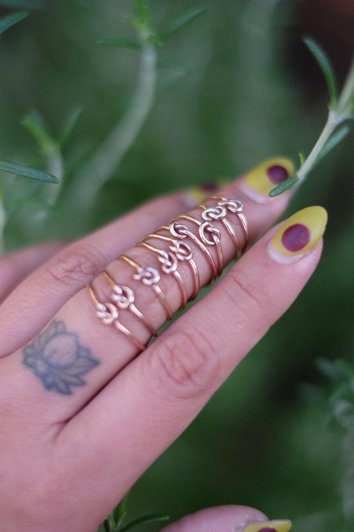 The Knot Ring — Bronze