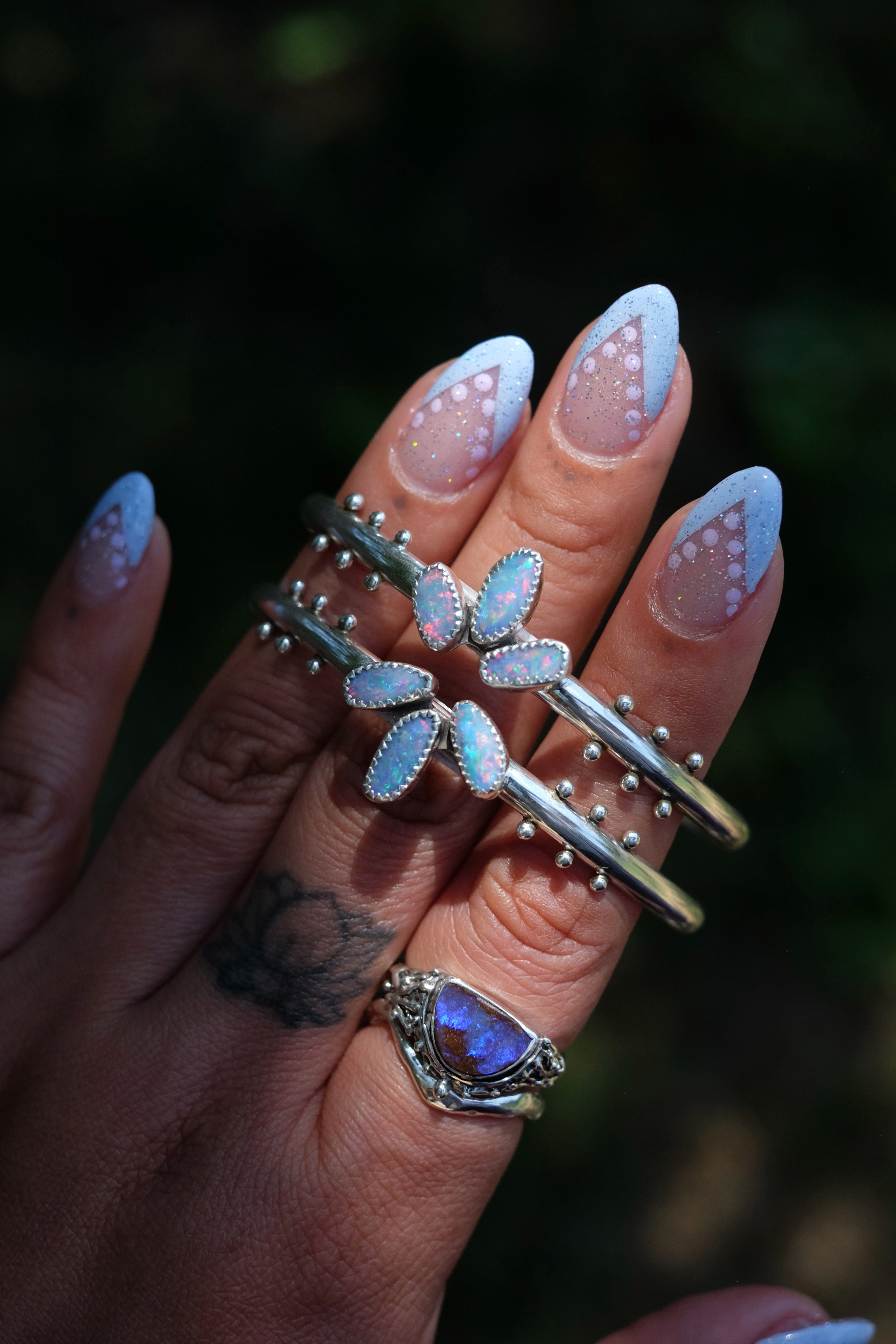Coober Pedy Opal Cuff
