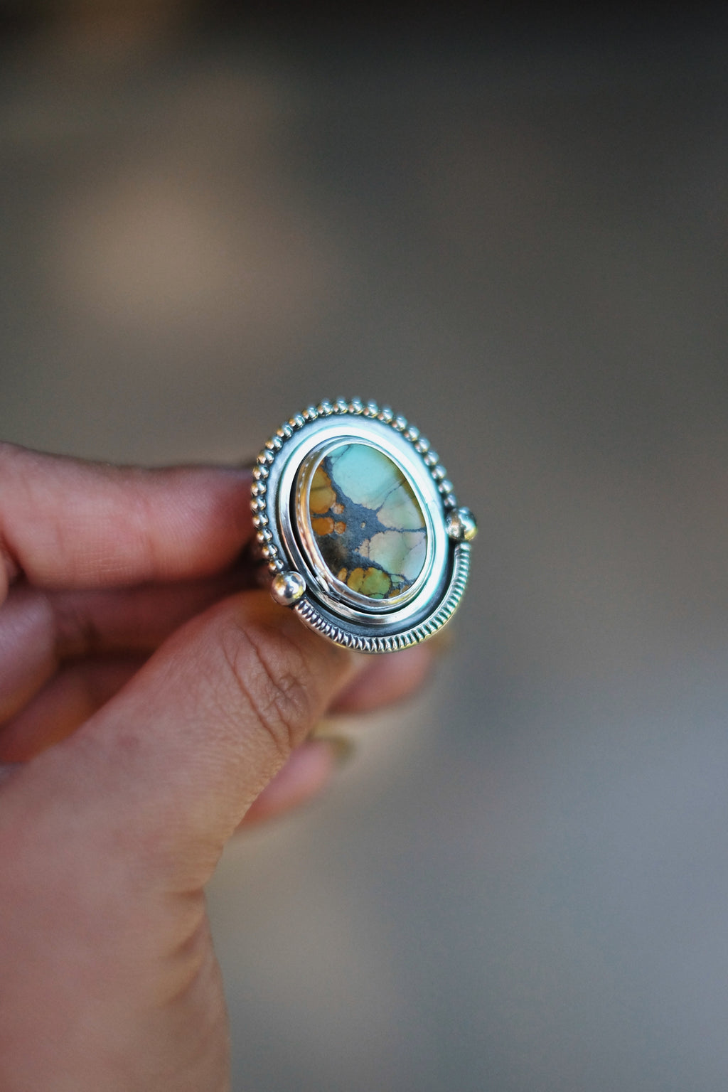 Hubei Turquoise Ring (Size 10.75)