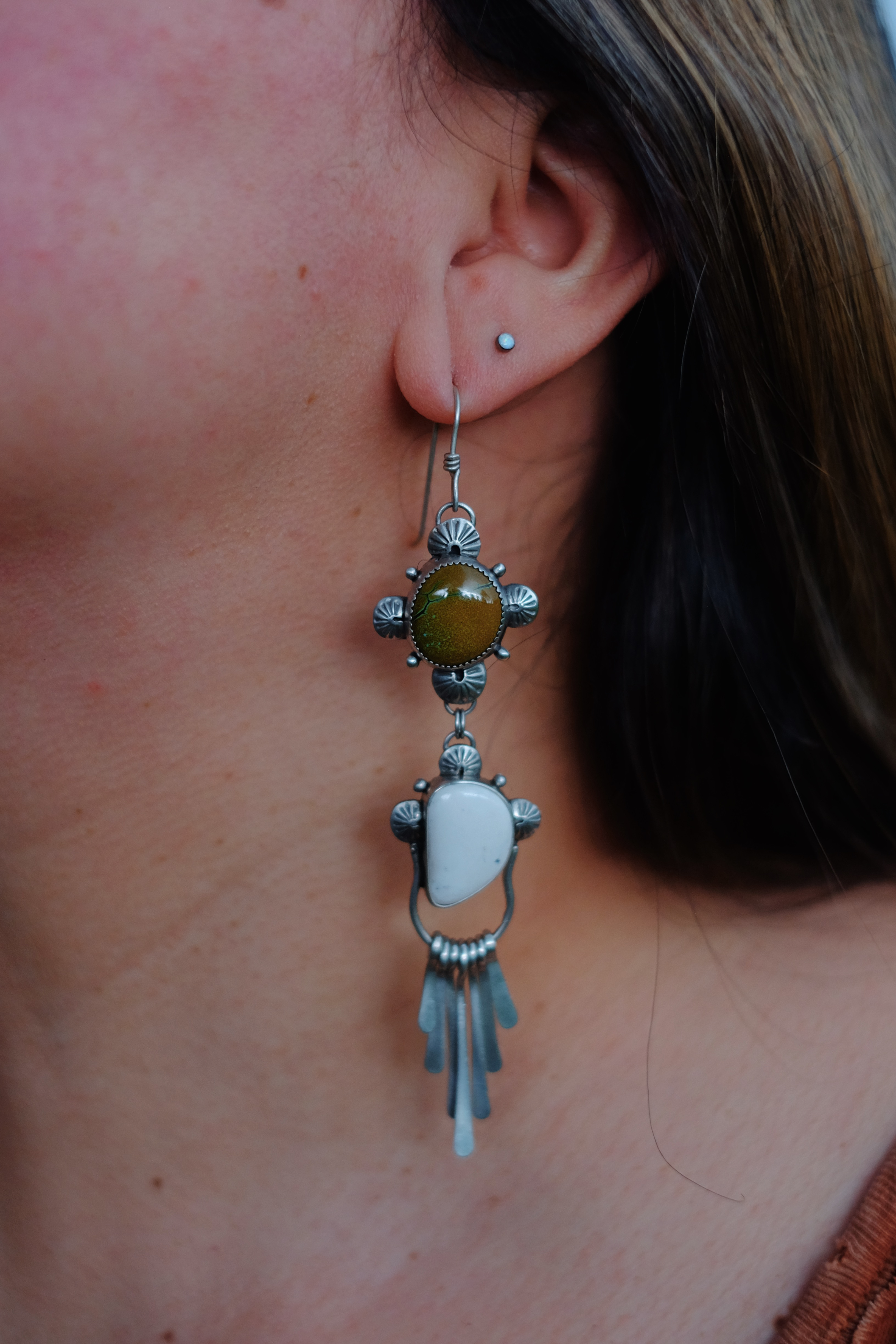 Saguaro Sun Dance Earrings – Golden Hour
