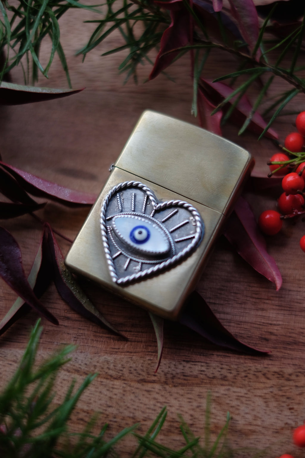 Heart Eye Talisman Zippo