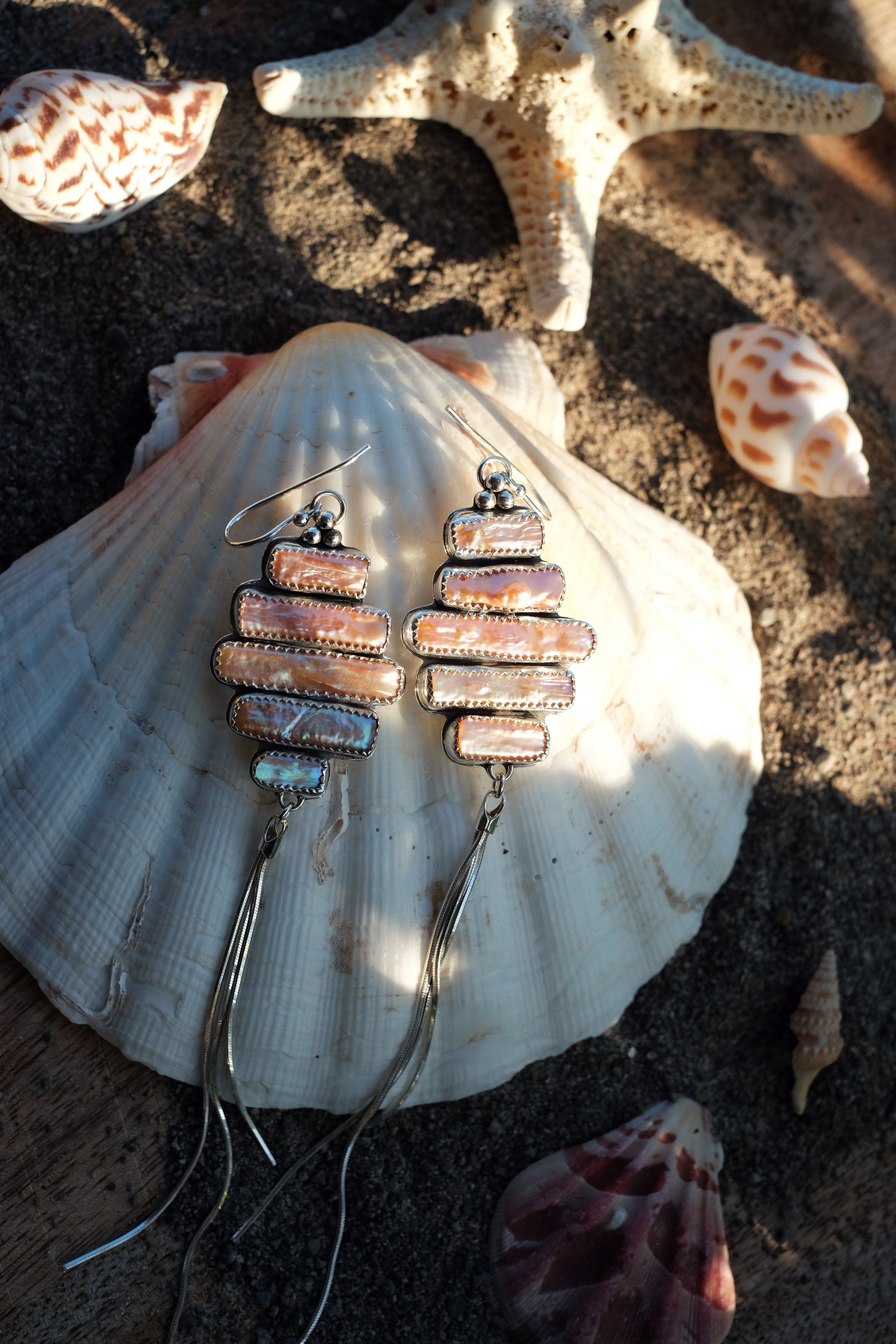 Sea Thread Earrings