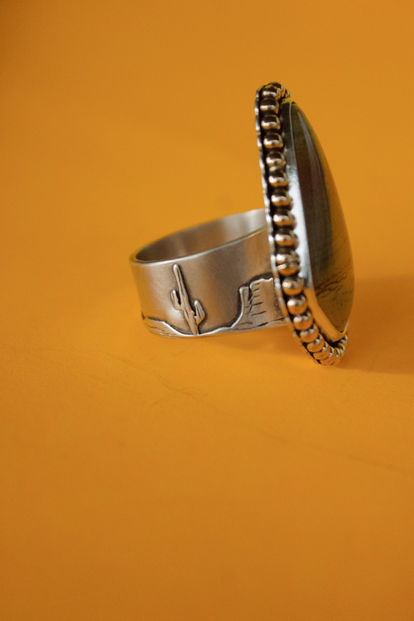 Desert Vista Ring – Rocky Butte Jasper (size 10.25)