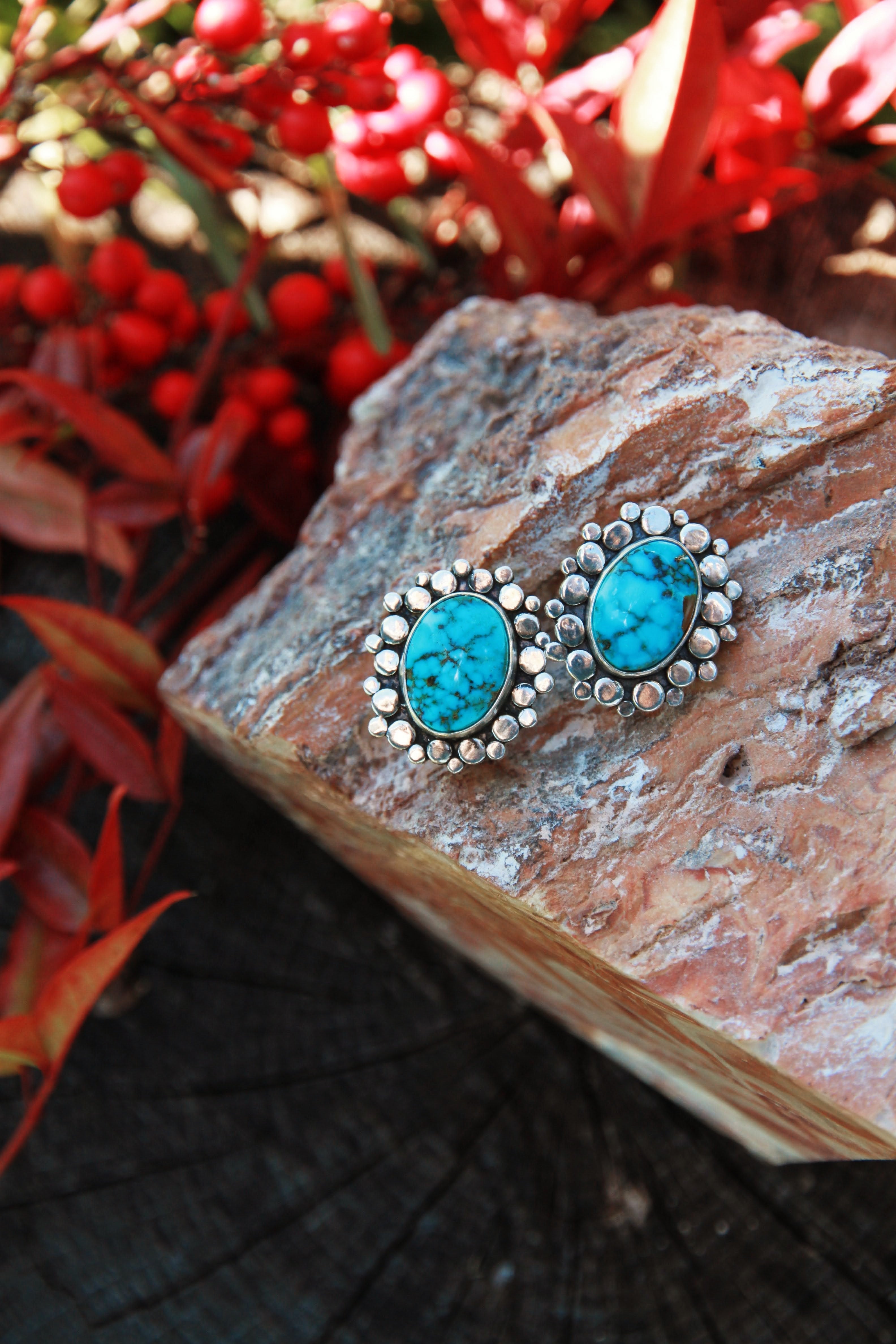 River Pebble Studs