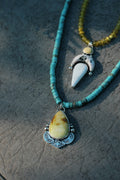 Palomino Turquoise + Turquoise Heishi Necklace