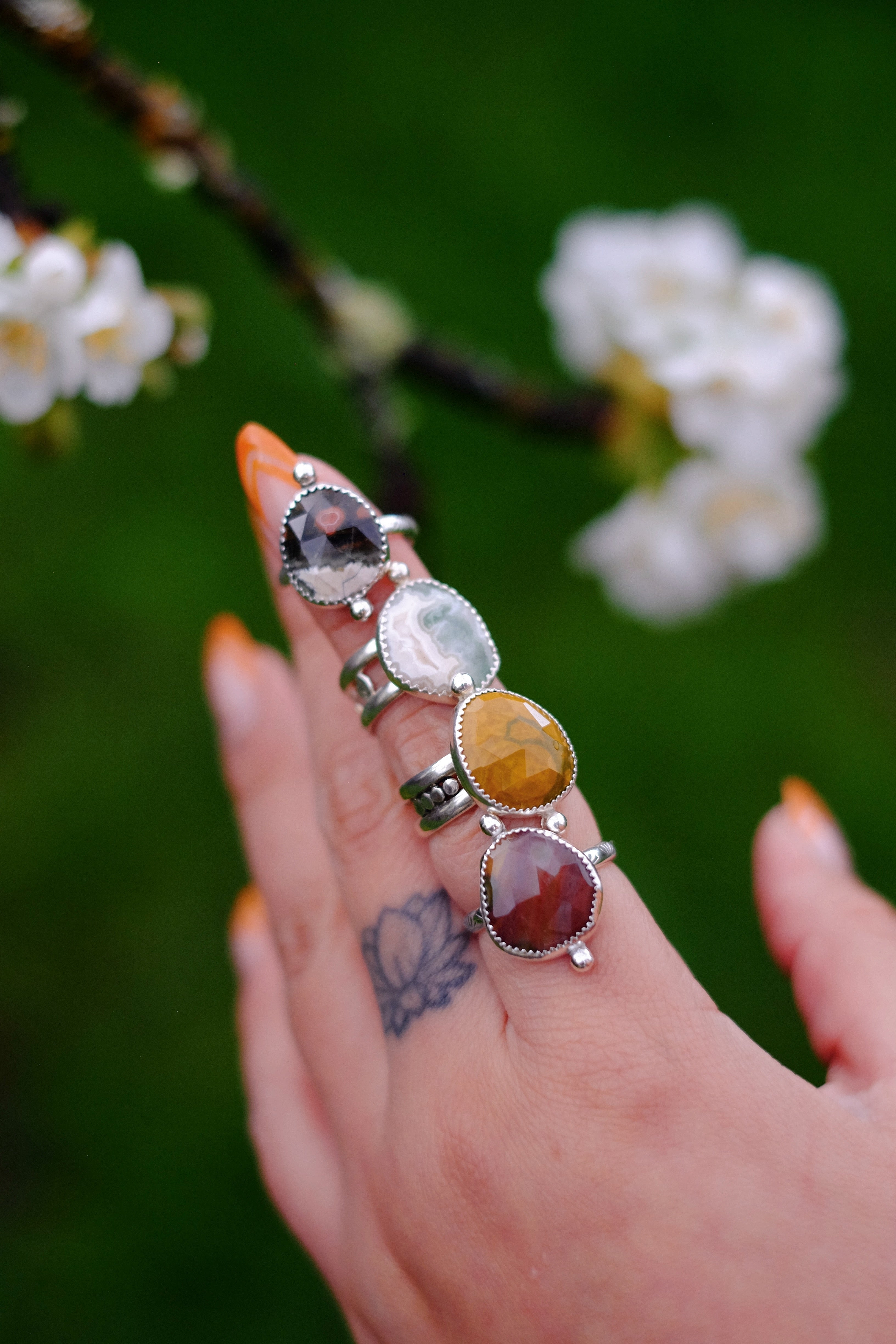 Desert Tide Ring – Desert Depths (size 7)