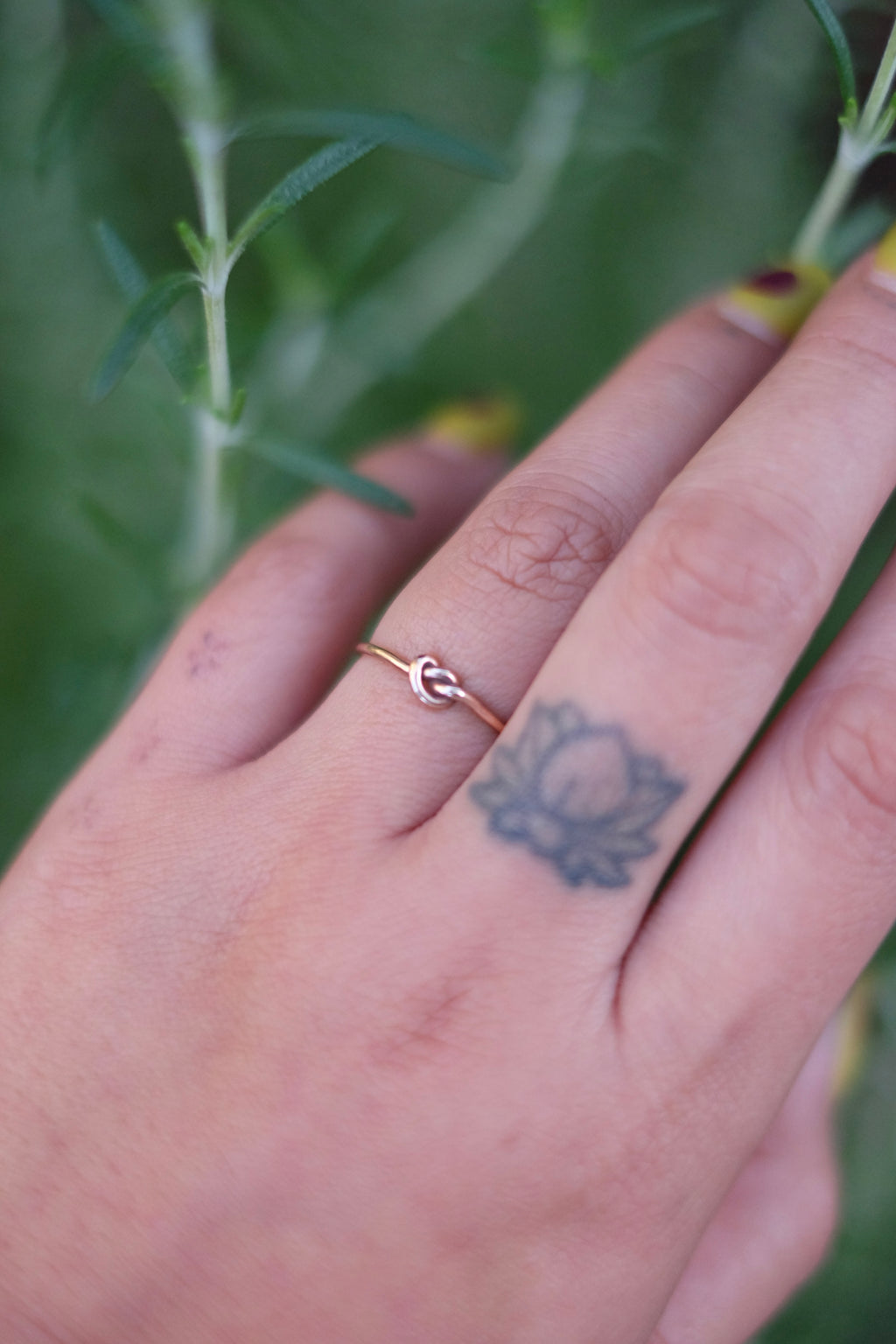 The Knot Ring — Bronze