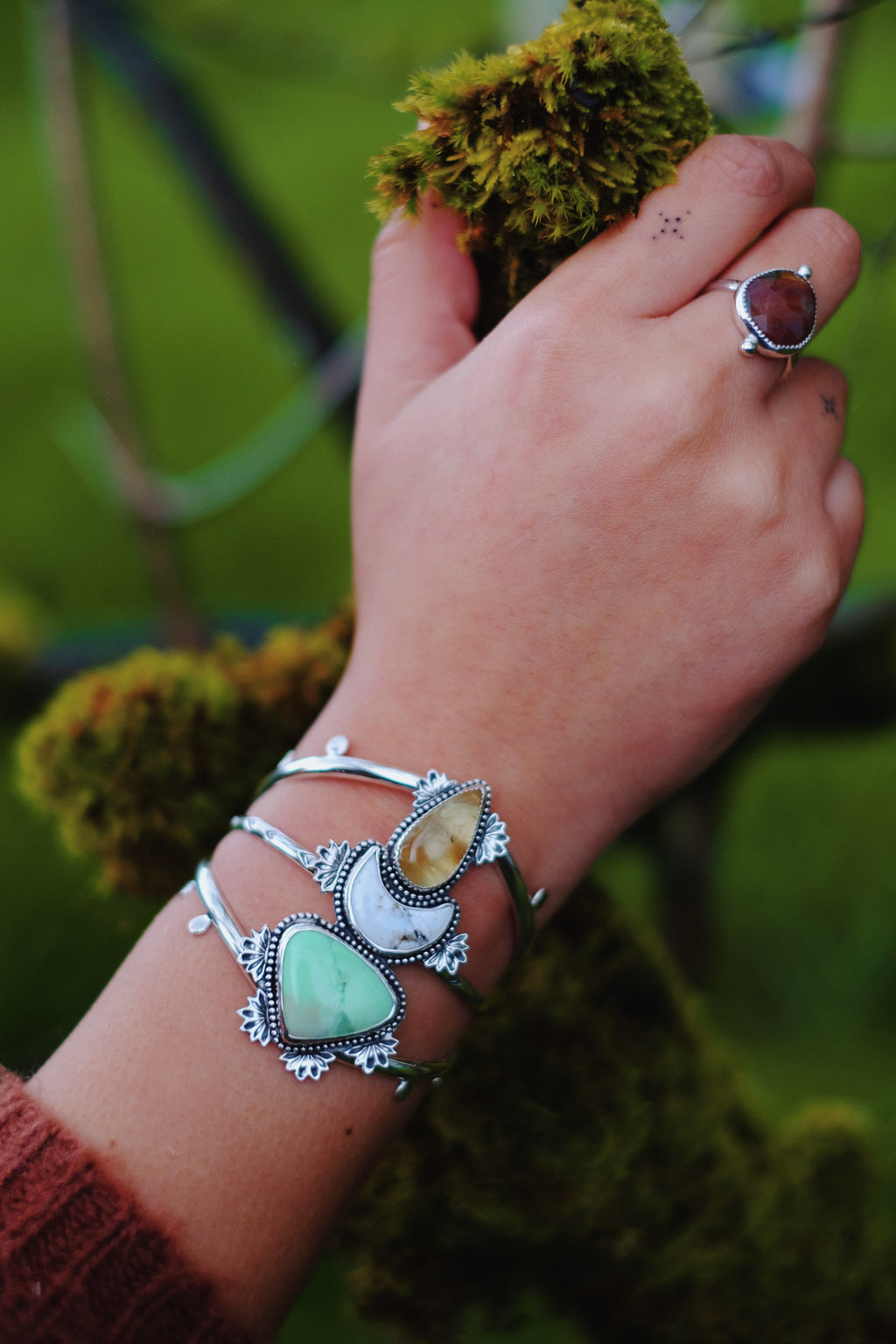 Saguaro Moonrise Cuff