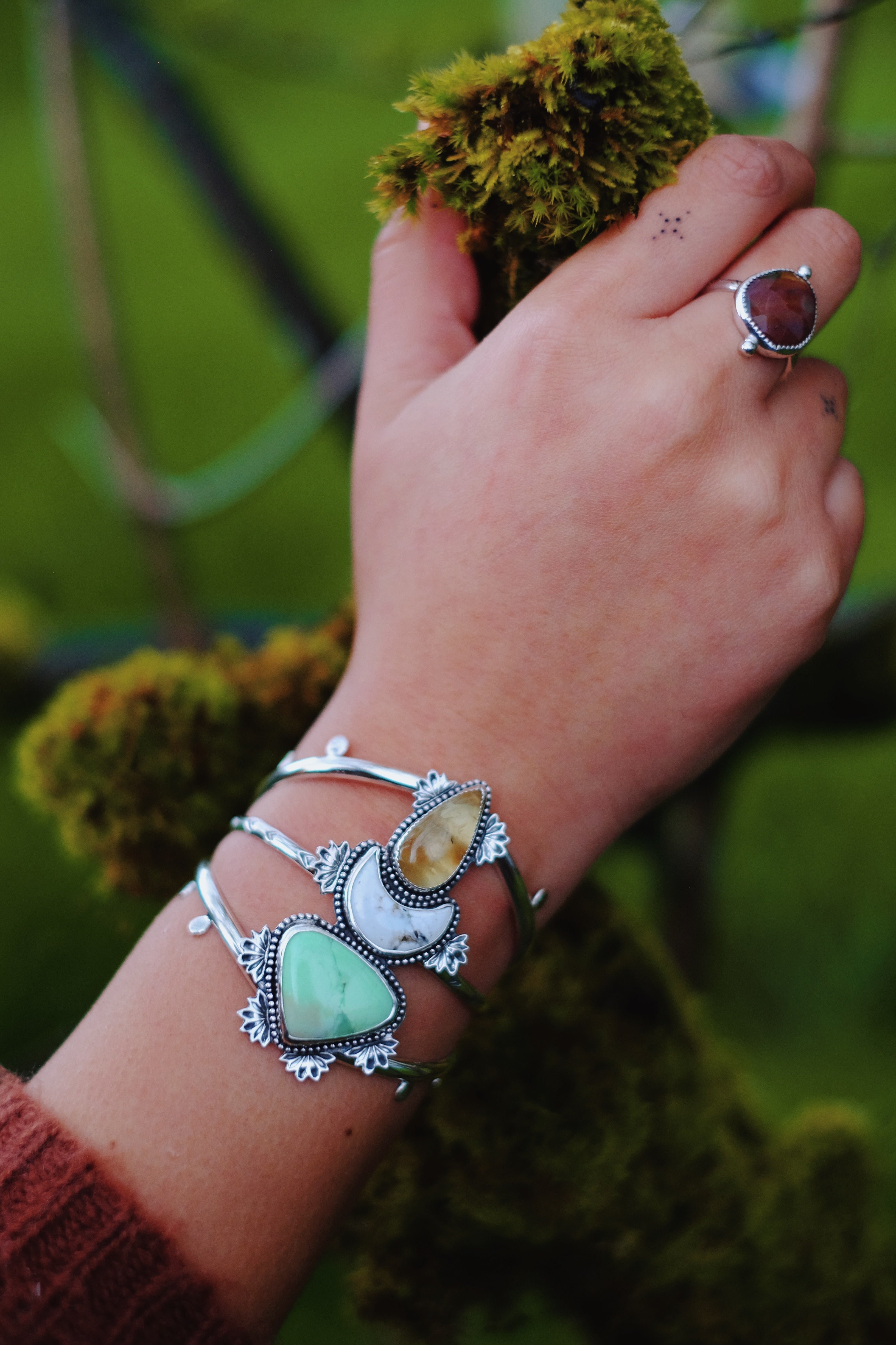 Saguaro Moonrise Cuff