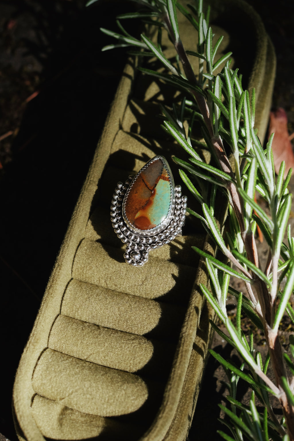 Elsa Turquoise Ring (Size 10)