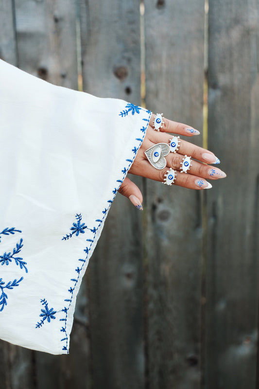 Evil Eye Rings (Multiple Sizes)