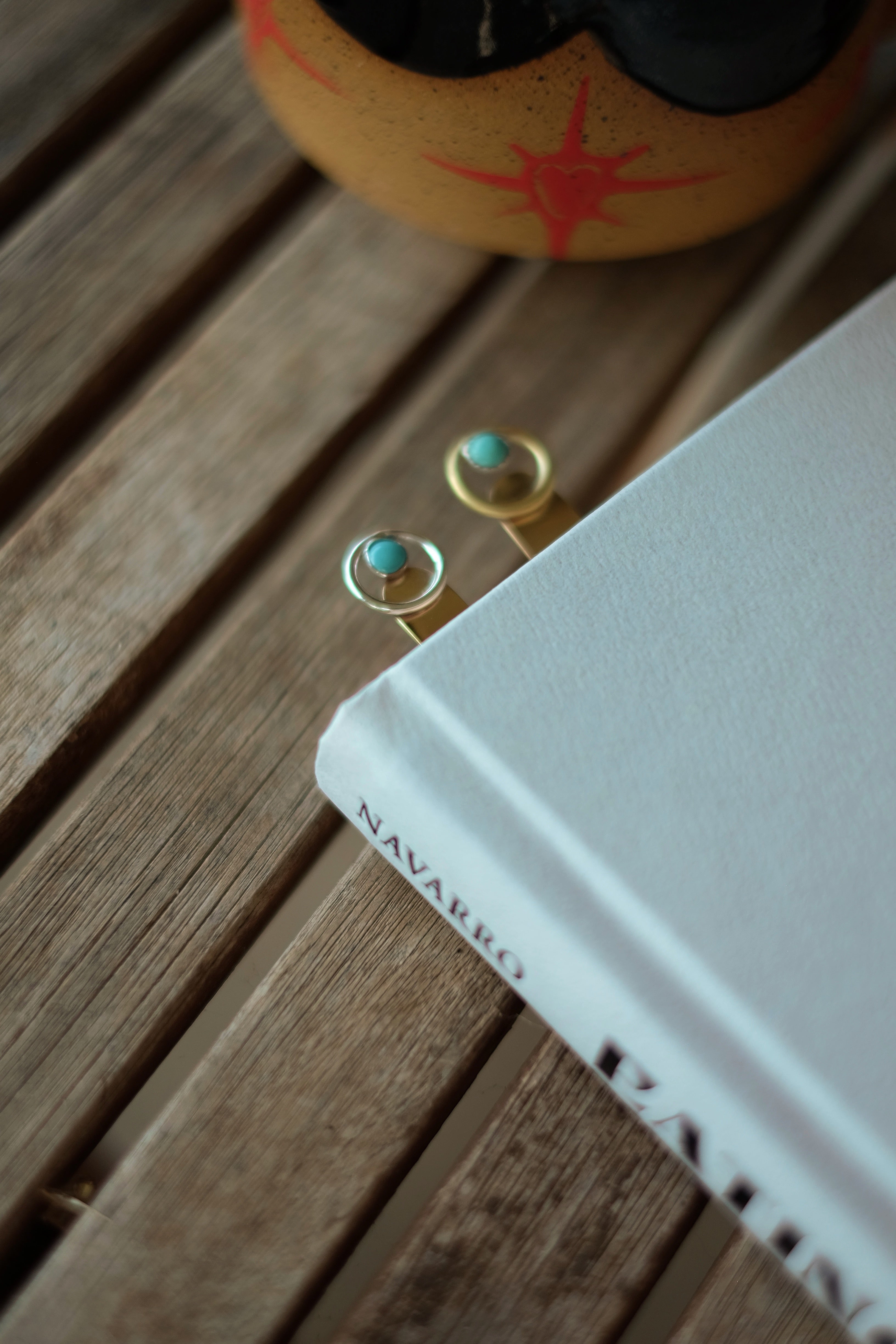 Handmade Brass & Sterling Silver Bookmark