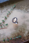 Rose-Cut Citrine Ring - Size 7