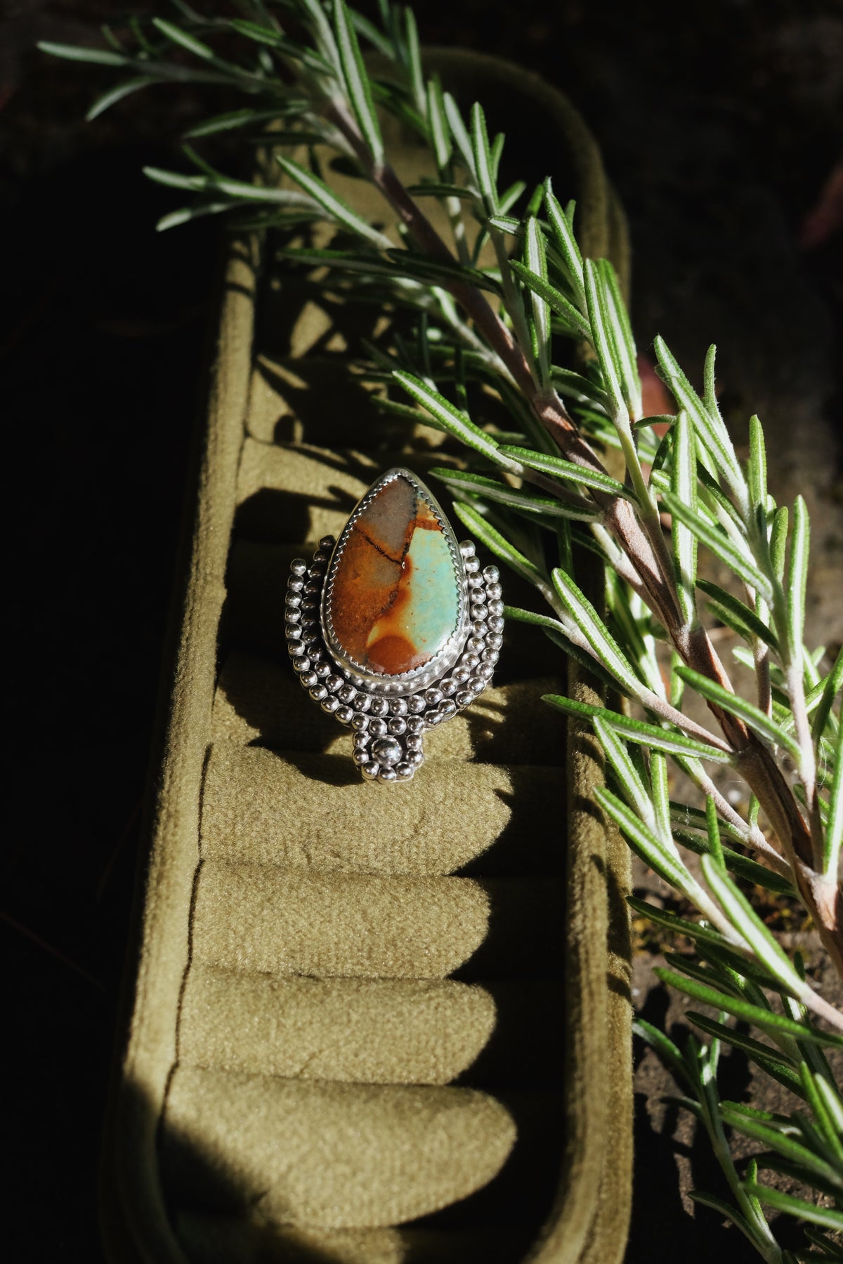 Elsa Turquoise Ring (Size 10)
