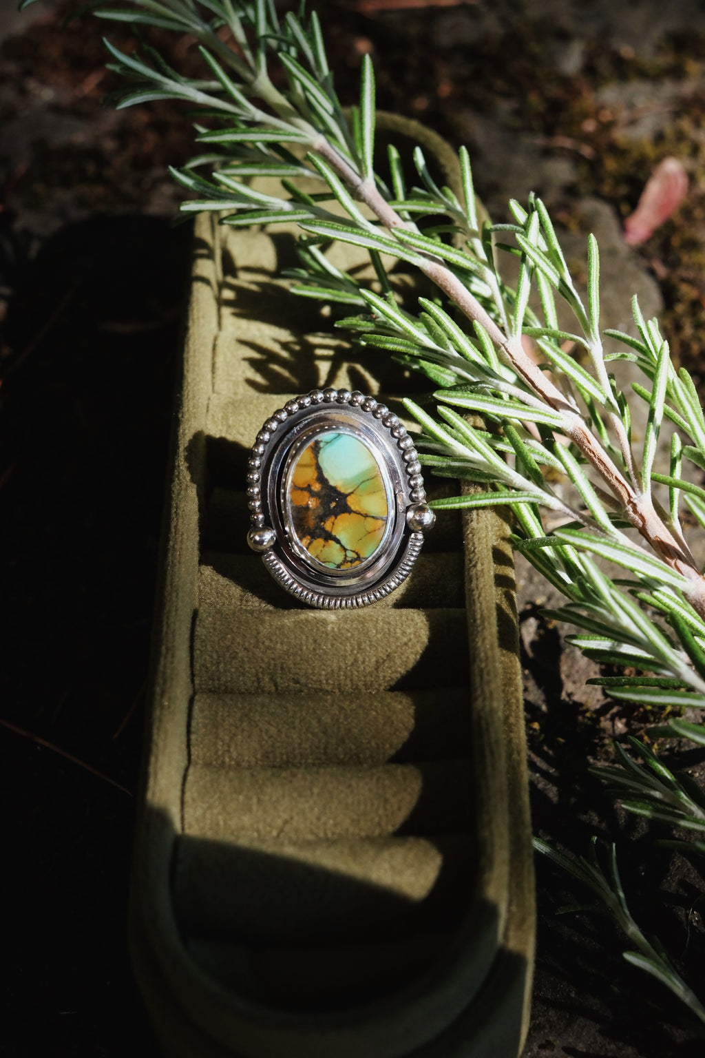 Hubei Turquoise Ring (Size 10.75)