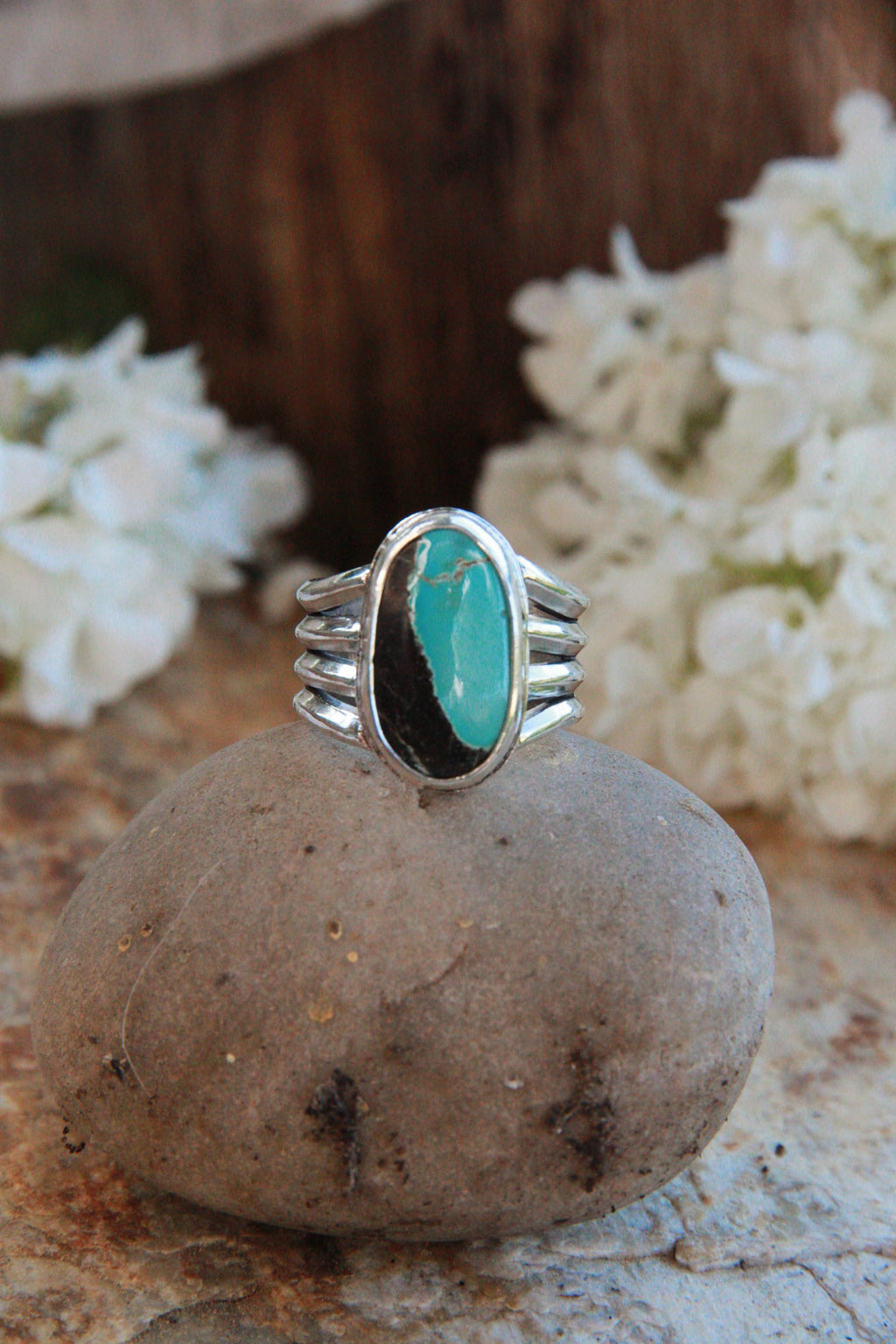 Bro Rind Chunky Bro Ring (size 7 - wide band) – Wild Fern Jewelry