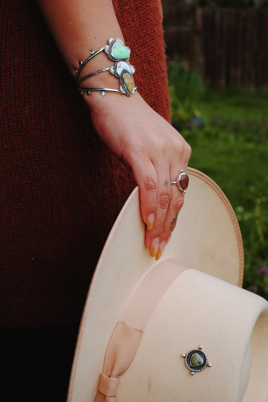 Saguaro Moonrise Cuff