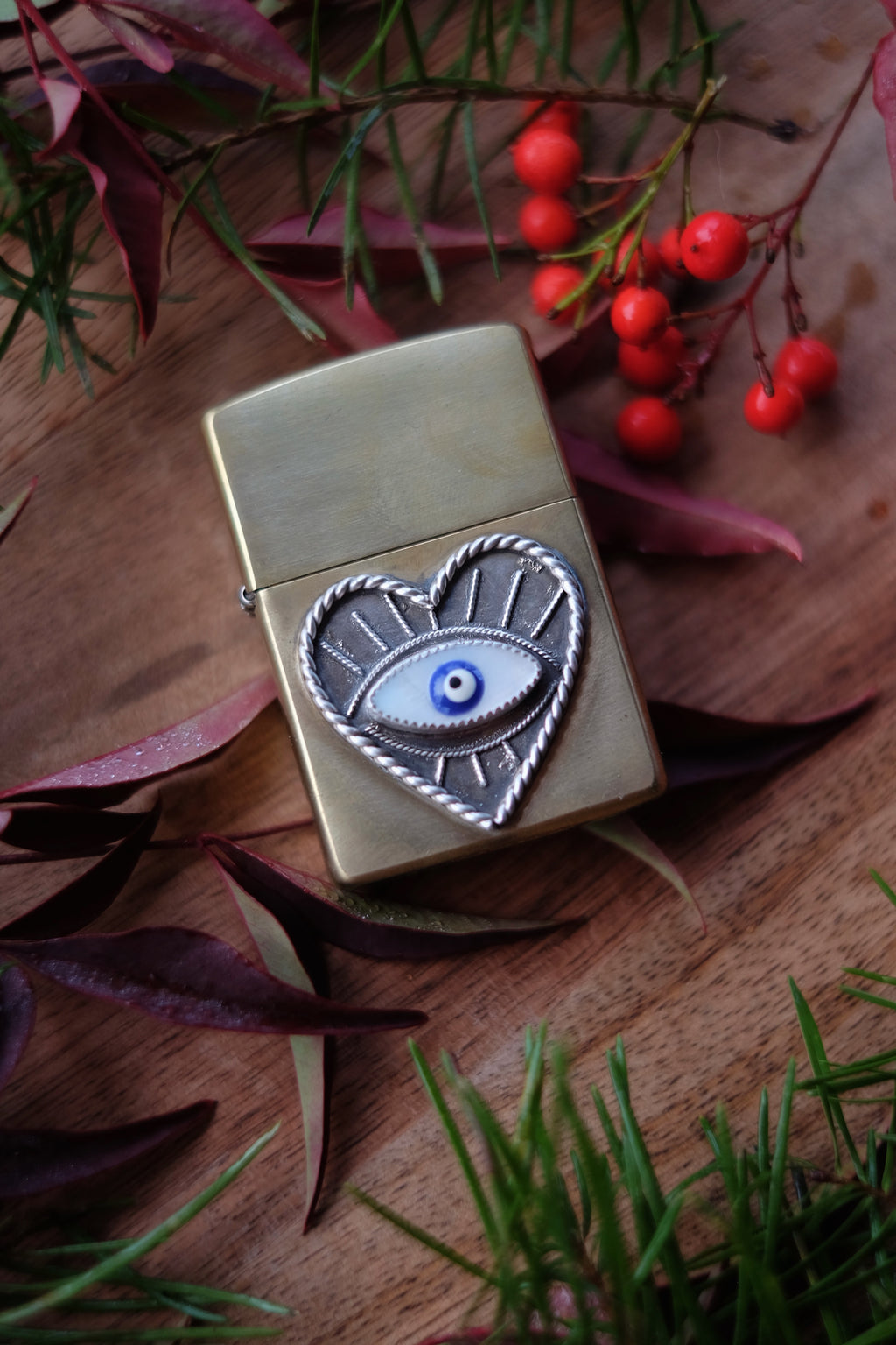 Heart Eye Talisman Zippo