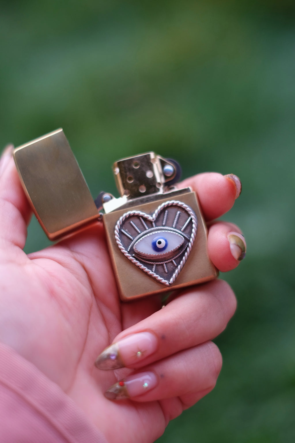 Heart Eye Talisman Zippo