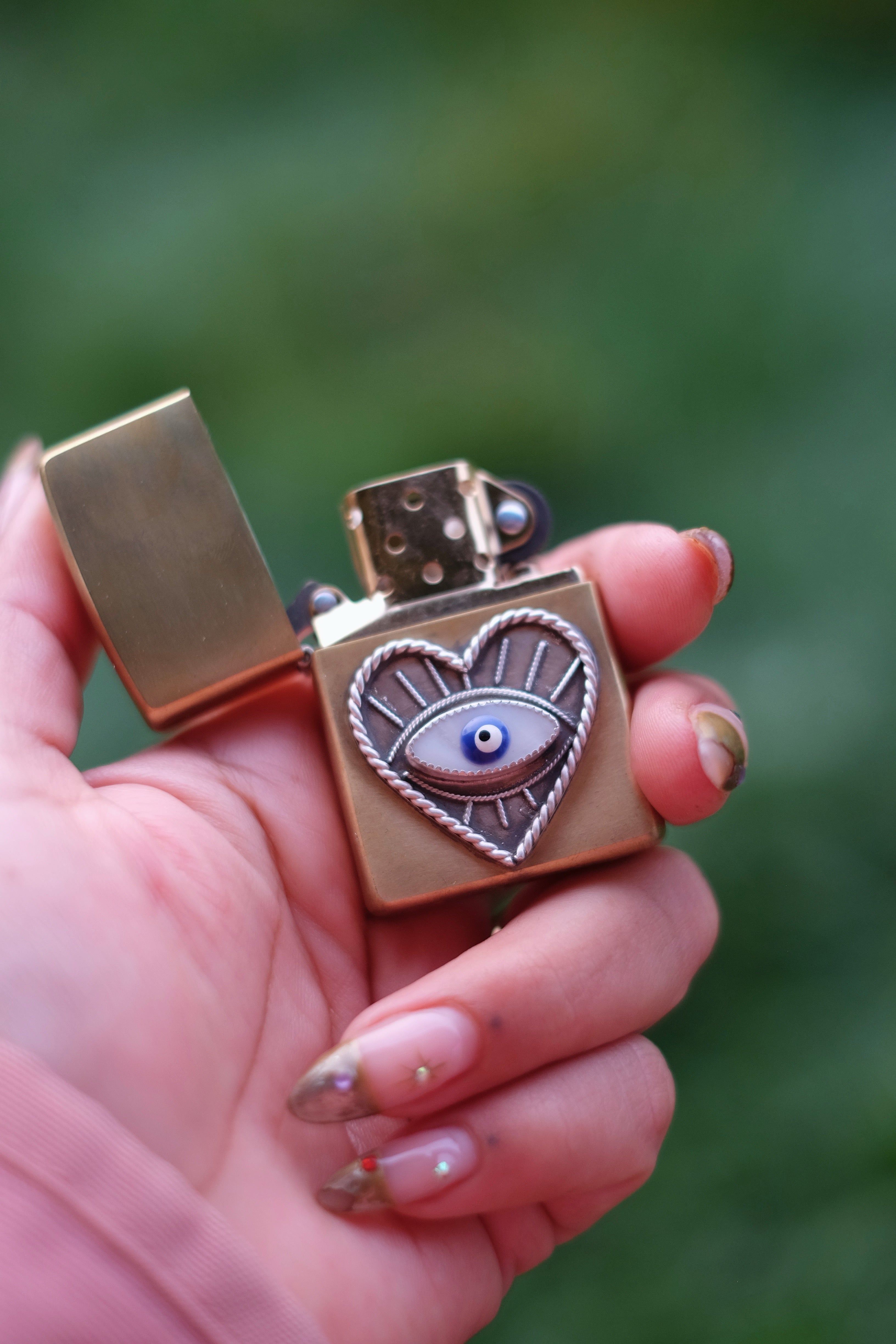 Heart Eye Talisman Zippo