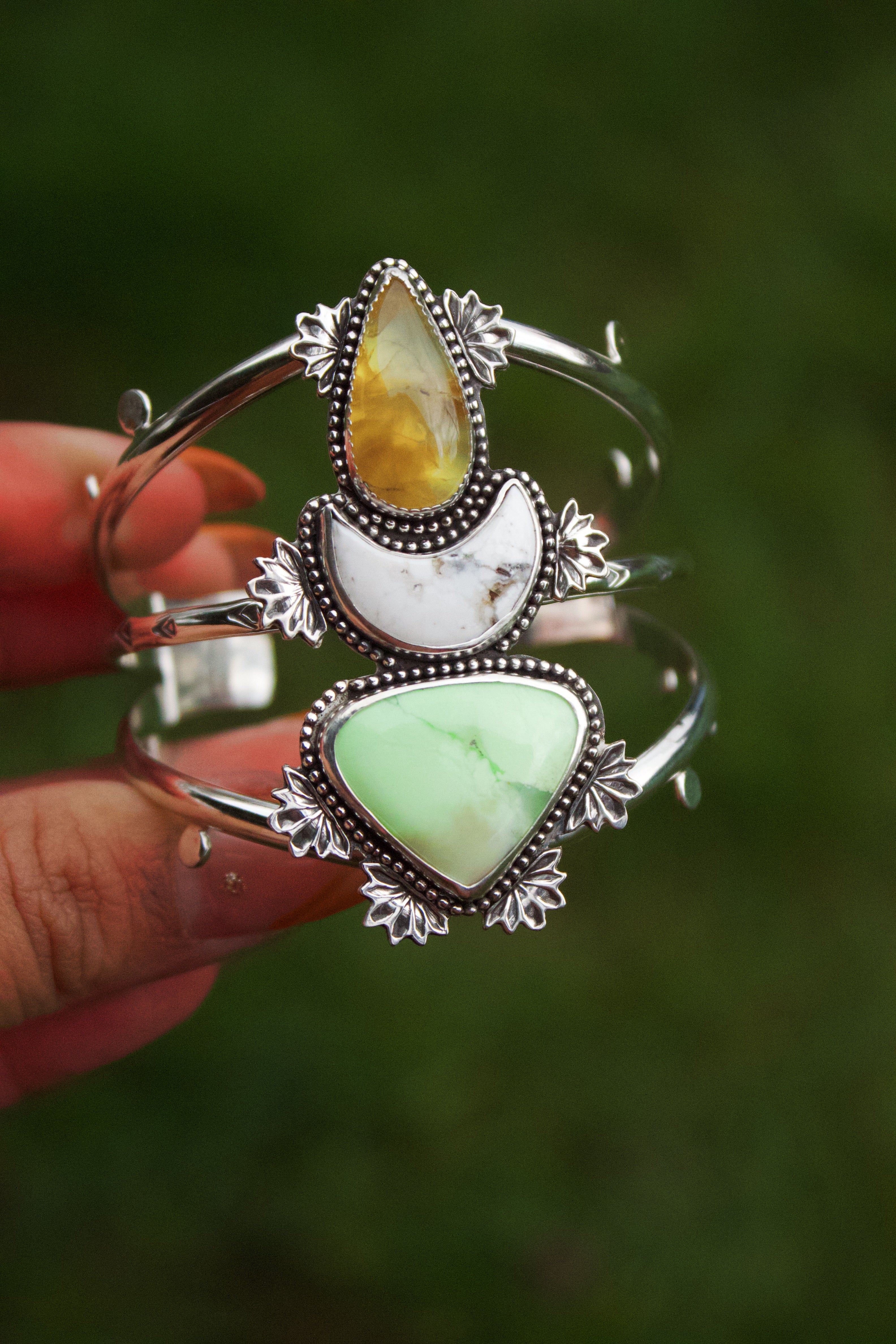 Saguaro Moonrise Cuff