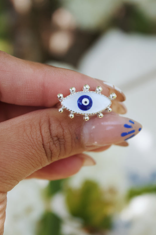 Evil Eye Ring (Made-to-order)