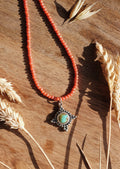 Sunburst Beaded Necklace