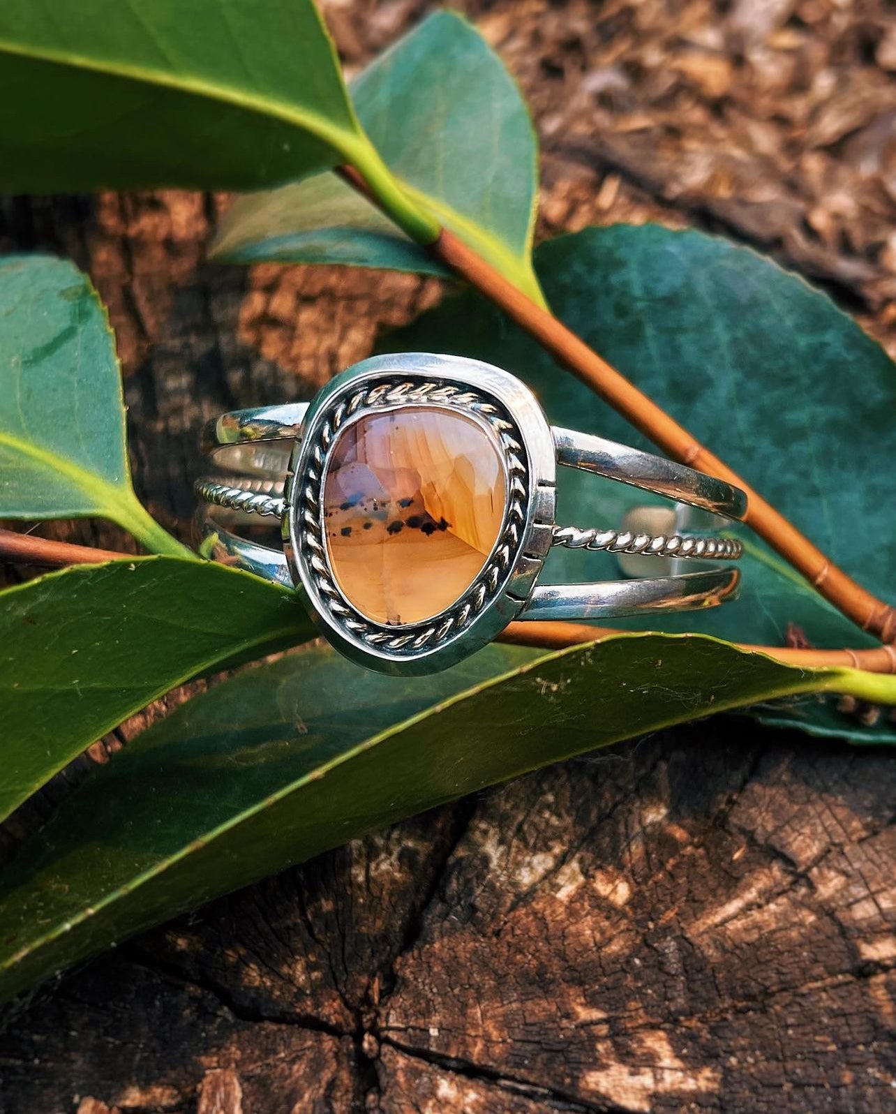 Montana Mountain Rope Cuff