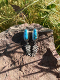 Kingman Fern Studs