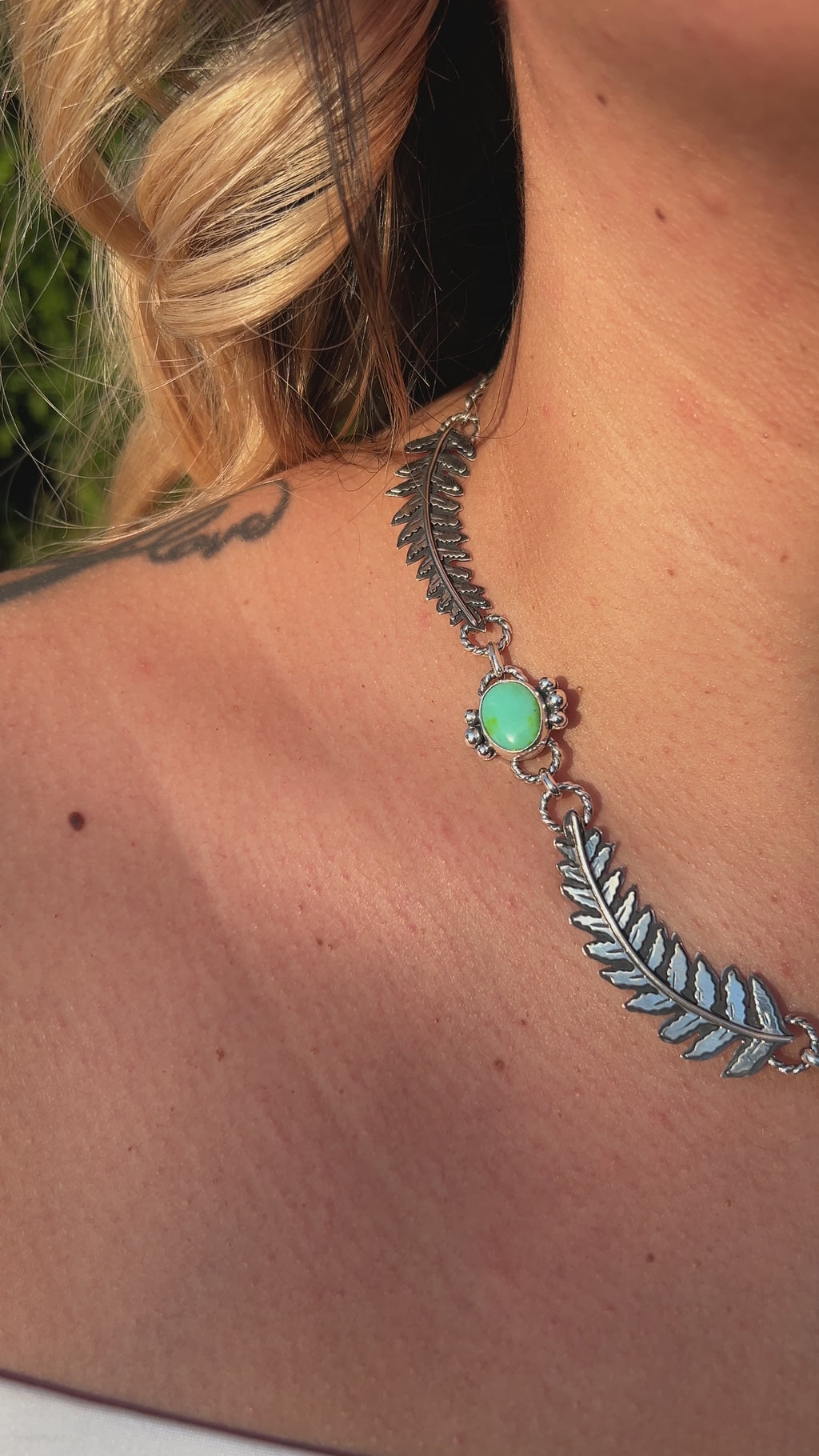 Fern Goddess Necklace