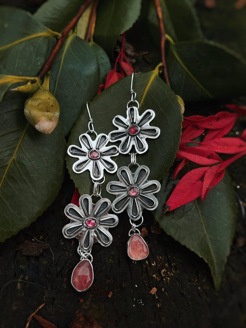 Strawberry Field Forever Earrings