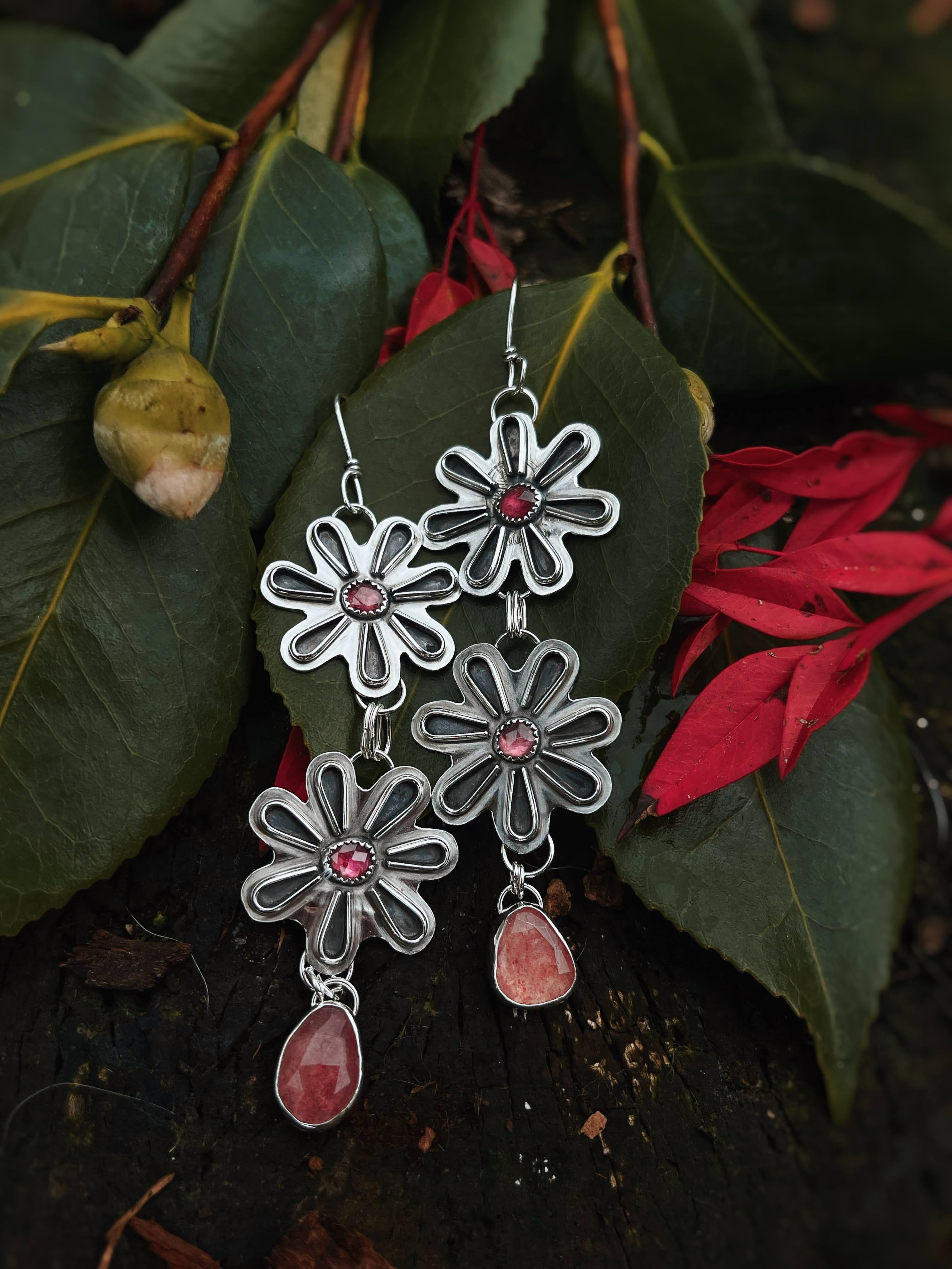 Strawberry Field Forever Earrings